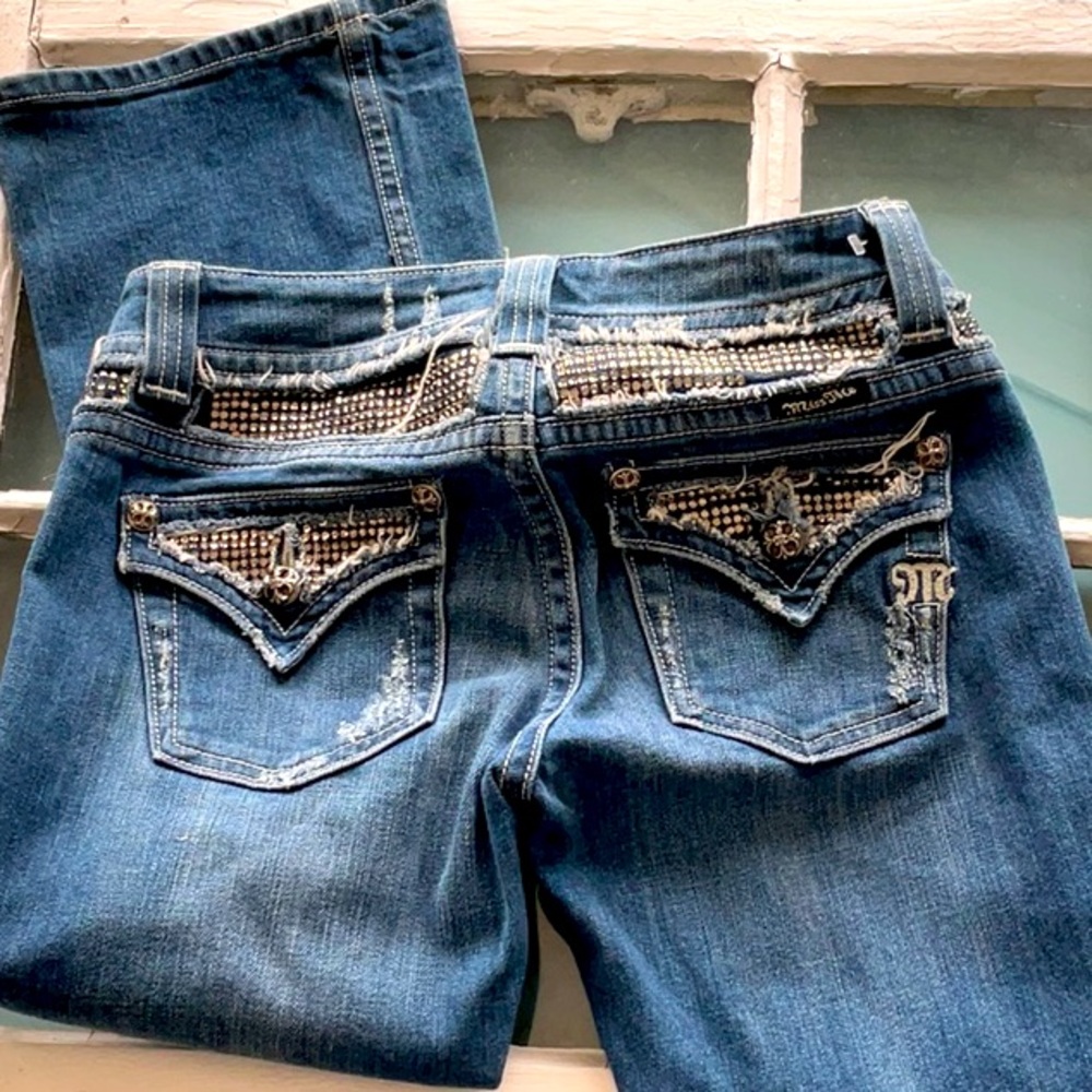 Miss Me Boot Leg Denim Jeans